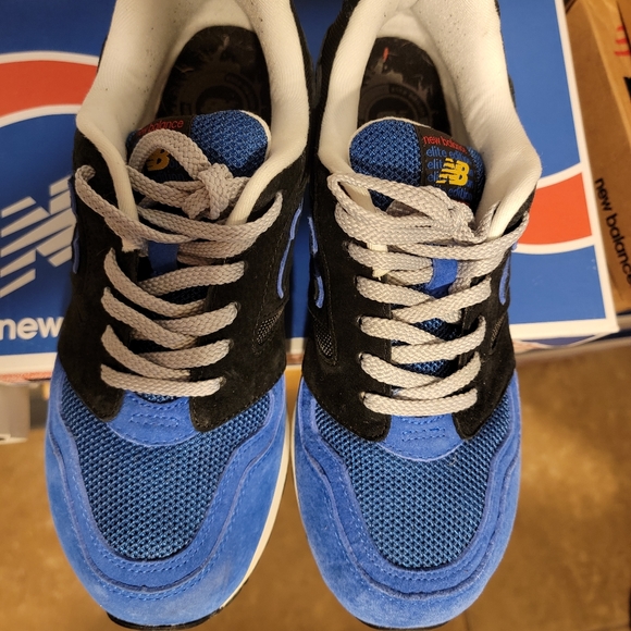 NEW BALANCE MEN MD575EBB (BLUE / BLACK) as 10us (E - Picture 3 of 6